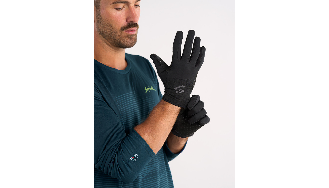 Рукавички Spiuk All Terrain Winter дл палець чорний L