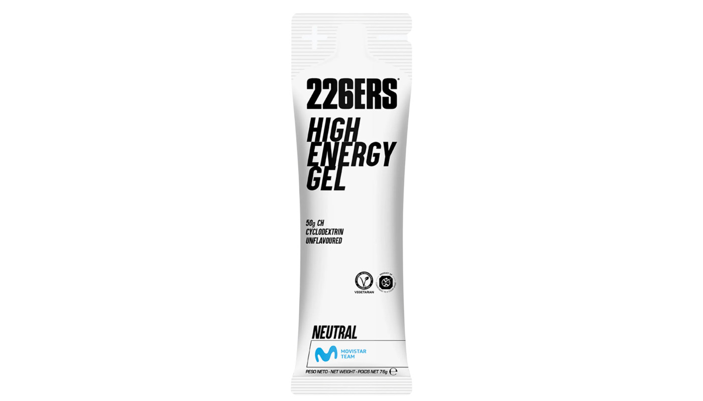 Гель 226ERS High Fructose 50г вуглеводів нейтральний 80г 24шт/уп 1920г