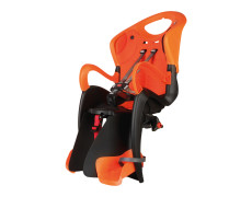 Сидіння задн. Bellelli Tiger Relax B-fix до 22кг, чорно-помаранчеве з помаранчевою підкладкою