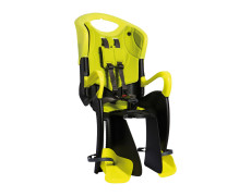 Сидіння задн. Bellelli Tiger Standart B-fix до 22кг, чорно-зелене з салатовою підкладкою (HI Vision)