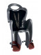 Сидіння задн. Bellelli Mr Fox Standart B-fix до 22кг, сріблясте з чорною підкладкою