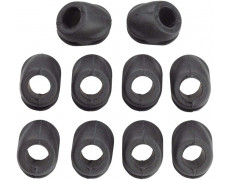 Заглушка и направляющие в раму JAGWIRE CHA160, 5mm Brake Housing (8mm Frame), черные (10шт)