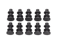 Заглушка та направляючі в раму JAGWIRE CHA165, Close Type (5,7 to 6mm Frame), чорні (10шт)