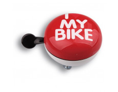 Дінг-Донг Green Cycle GBL-458 I love my bike діаметр 80мм червоний